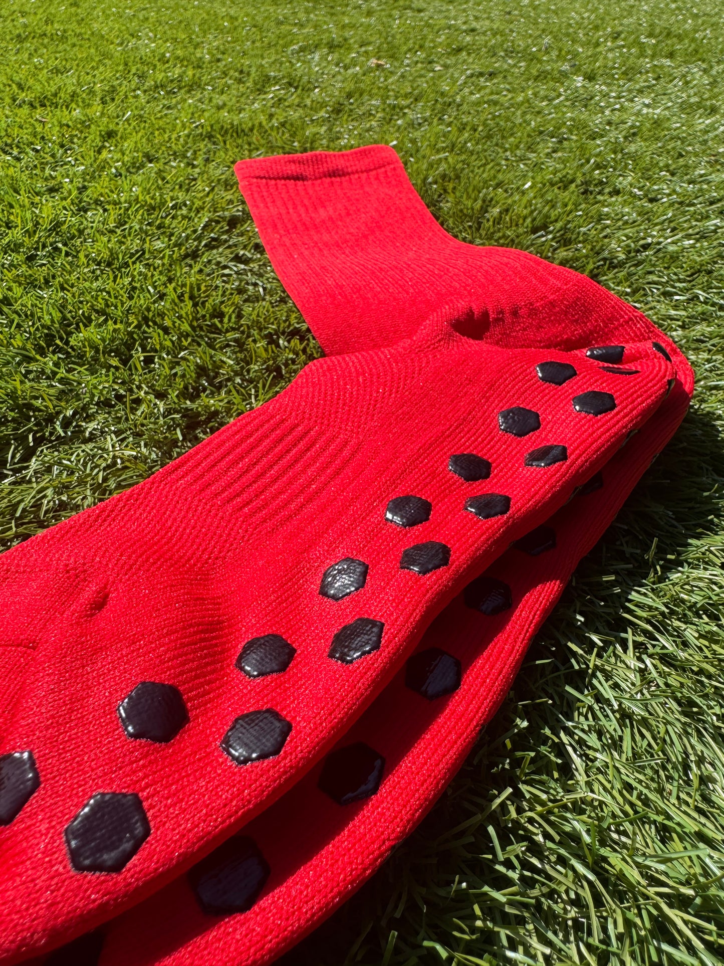 KOgripsocks Rood Antislip Sportsokken voor Voetbal, Fitness & Hardlopen