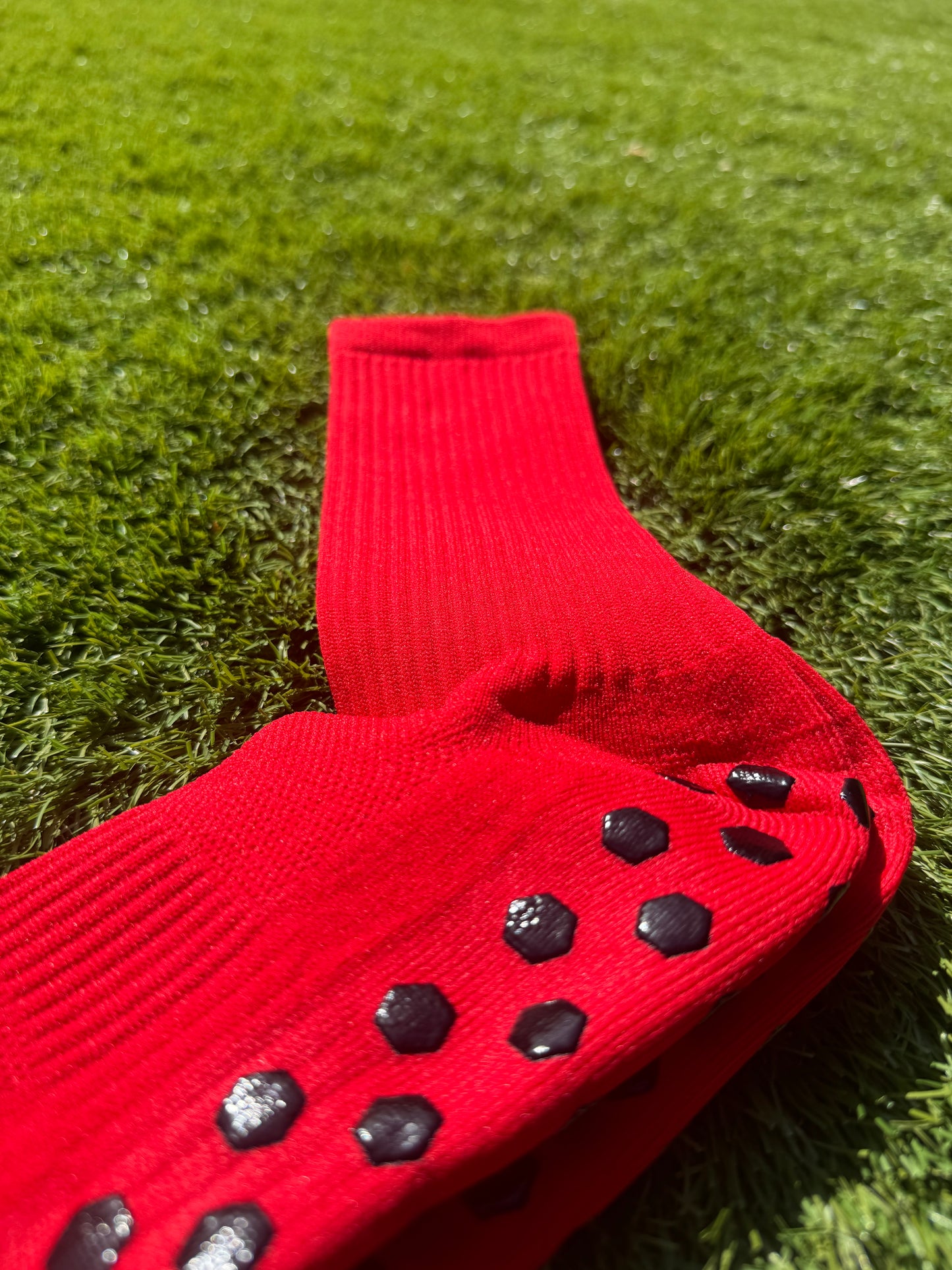 KOgripsocks Rood Antislip Sportsokken voor Voetbal, Fitness & Hardlopen