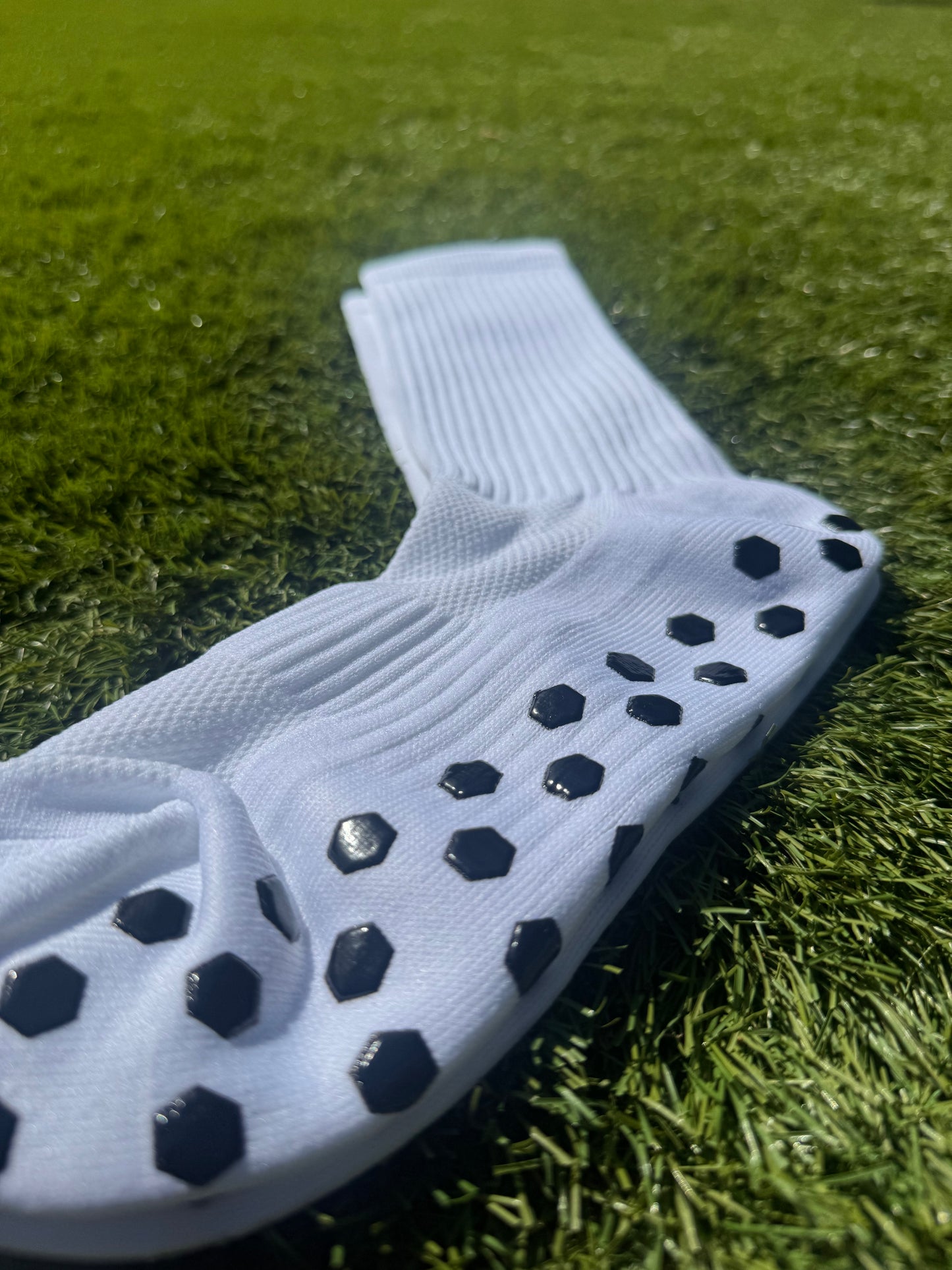 KOgripsocks Wit Antislip Sportsokken voor Voetbal, Hardlopen & Fitness