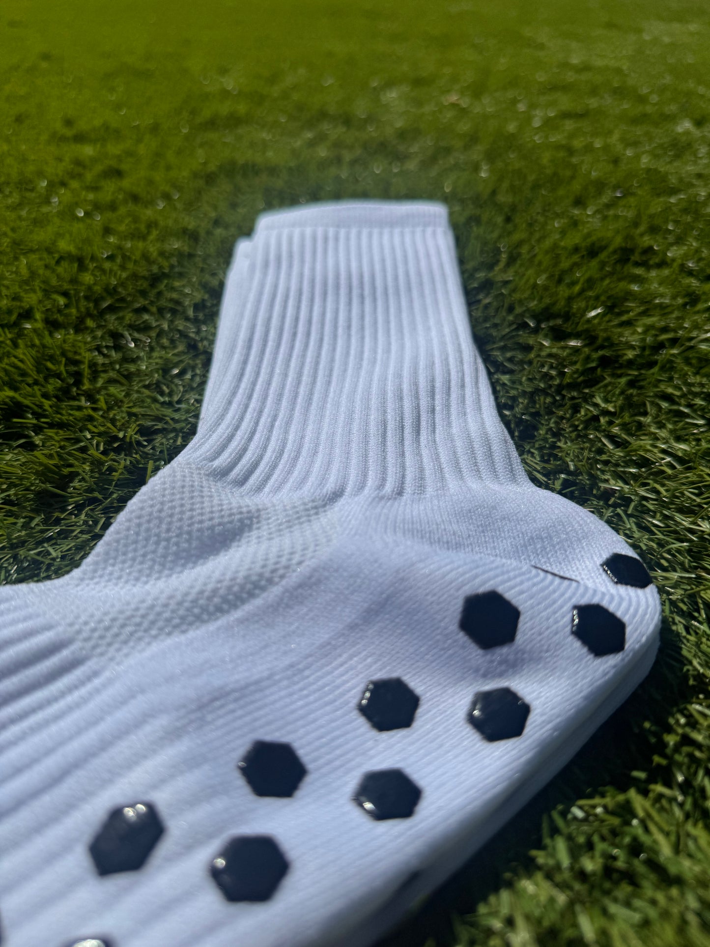 KOgripsocks Wit Antislip Sportsokken voor Voetbal, Hardlopen & Fitness