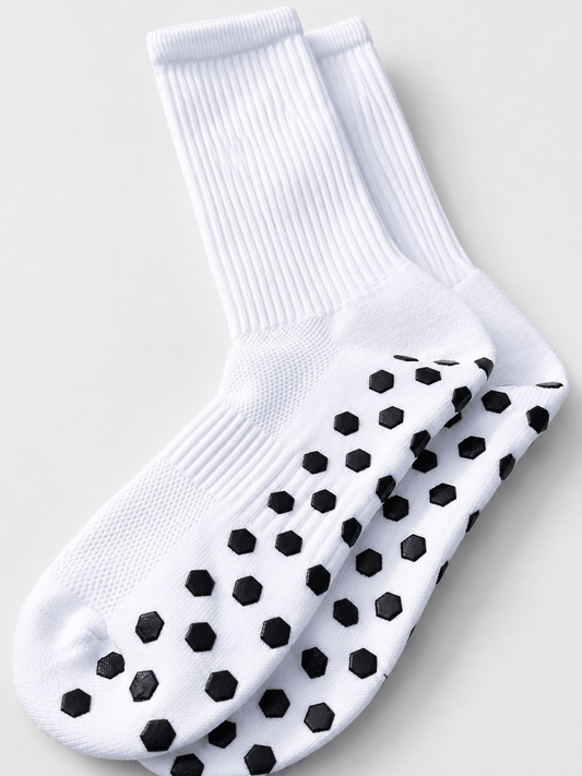 KOgripsocks Wit Antislip Sokken voor Fitness, Gym & Pilates - KOgripsocks