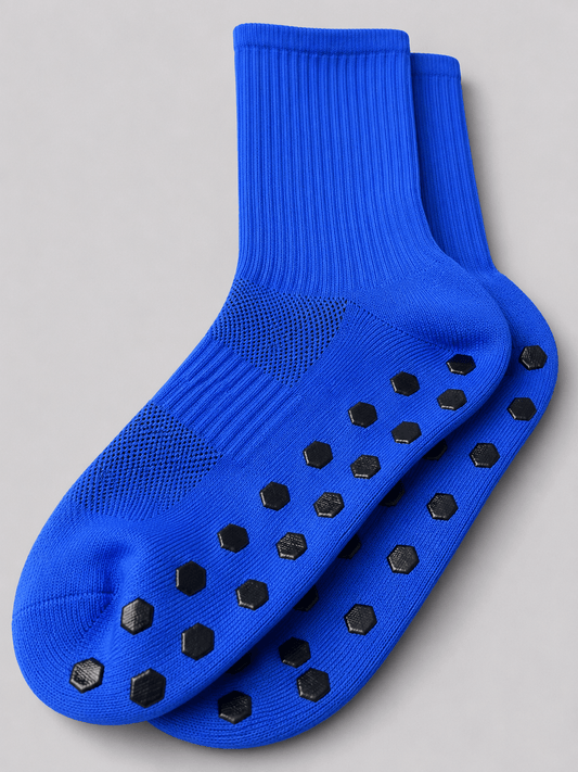 KOgripsocks Blauw Antislip Sokken voor Gym, Fitness & Pilates - KOgripsocks