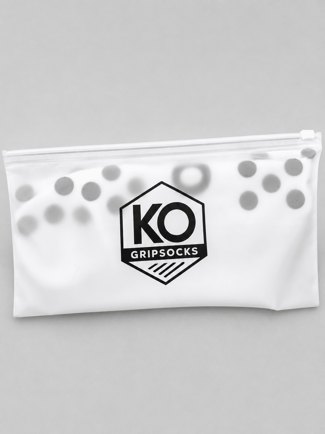 KOgripsocks V2 Wit Anti-Slip Gripsokken voor Voetbal, Hyrox & Fitness - KOgripsocks