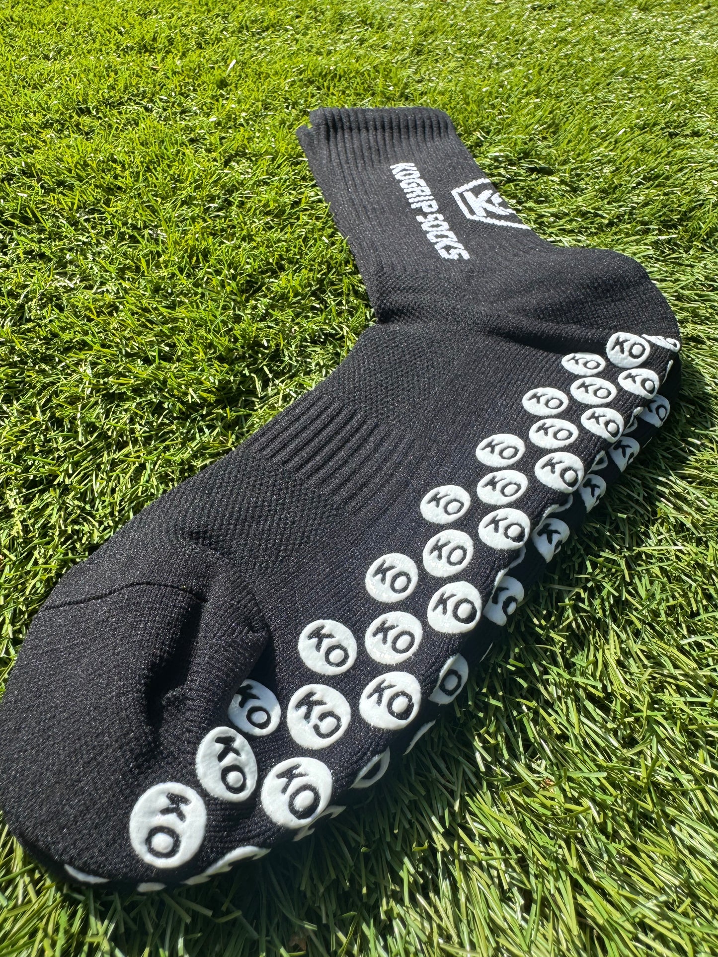 KOgripsocks Zwart Anti-Slip Sportsokken
