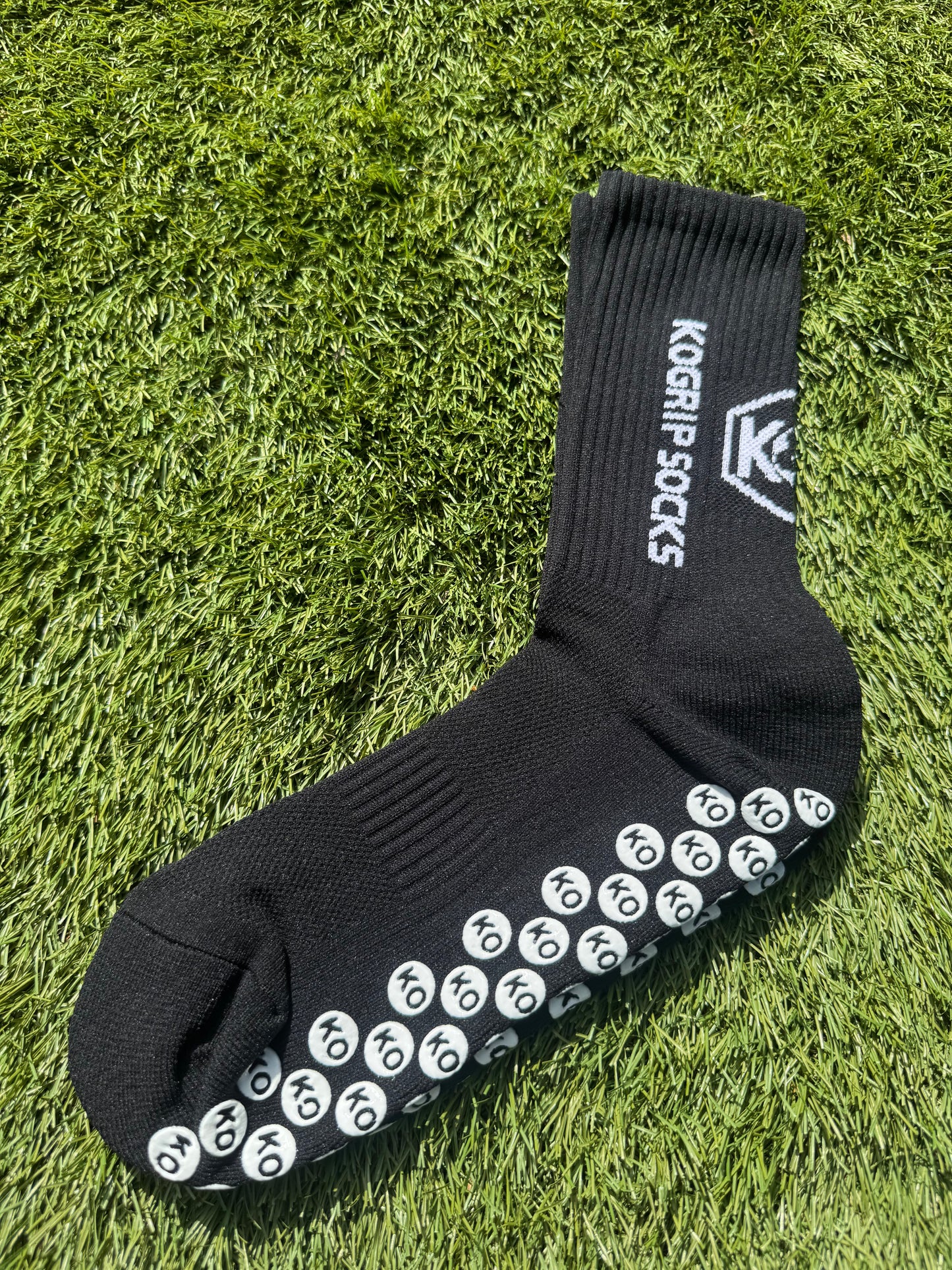 KOgripsocks Zwart Anti-Slip Sportsokken