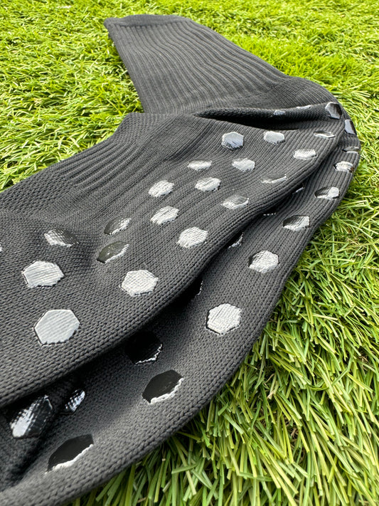 KOgripsocks Zwart Antislip Sportsokken voor Voetbal, Fitness & Hardlopen