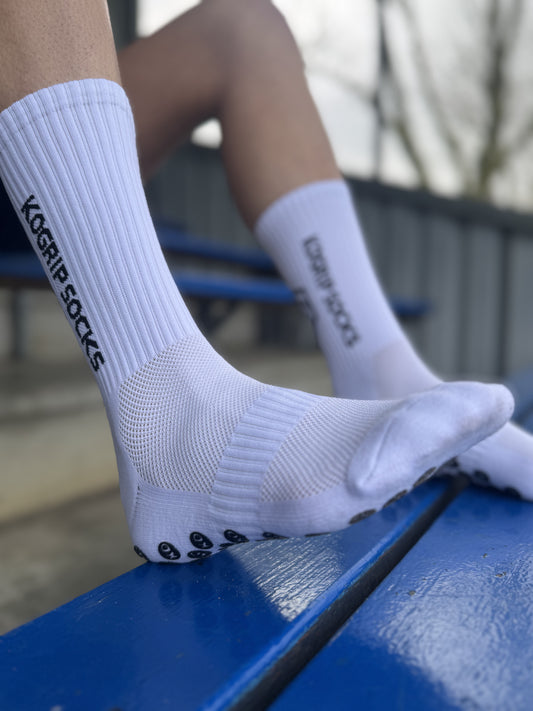 KOgripsocks Wit Antislip Gripsokken | 3 Paar voor €33,-