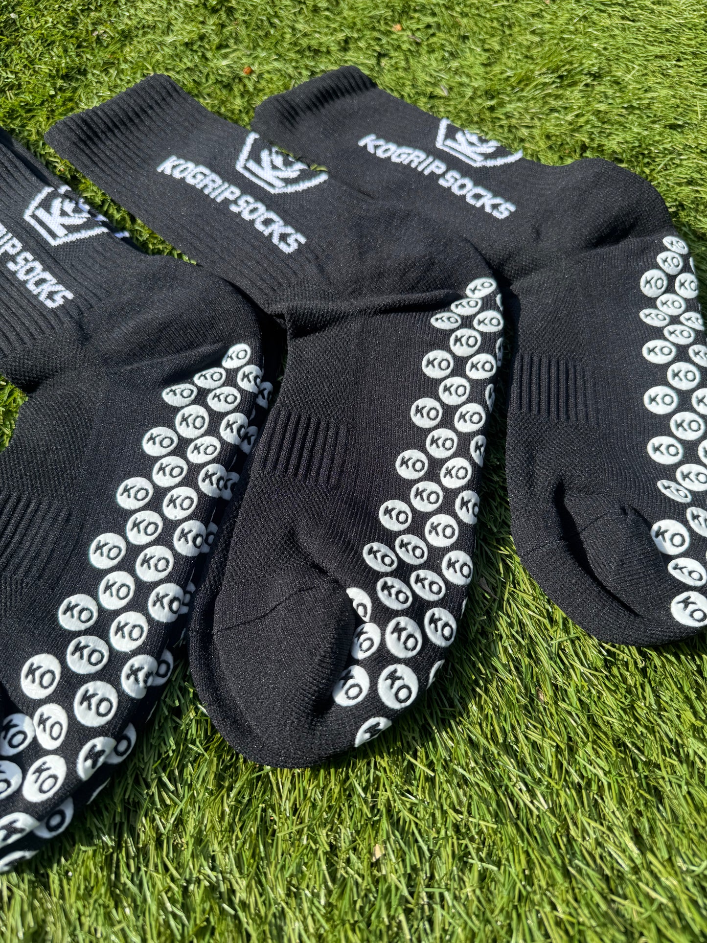 KOgripsocks Antislip Zwart 3 Paar, Ultieme Grip €33 - KOgripsocks